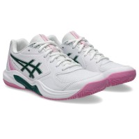 Tênis femininos Asics Gel Dedicate 9 Padel White Green