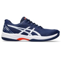 Chaussures Asics Gel Game 9 Clay Navy White