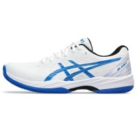 Asics Gel Game 9 Clay White Blue Shoes