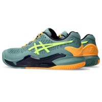 Scarpe da ginnastica Asics Gel Resolution 9 Padel Celadon gialle  Offerta + Economico