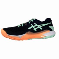 Chaussures Femme Asics Gel Resolution 9 Padel Black Mint  Offre - Pas cher