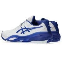 Asics Gel Resolution X Blanc bleu cobalt
