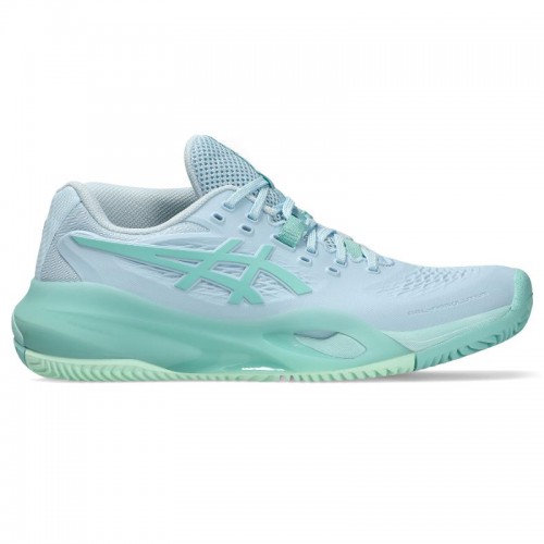 Tênis femininos Asics Gel Resolution X Clay Blue Green