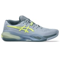 Zapatillas Asics Gel Resolution X Clay Gris Verde Pistacho