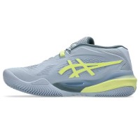 Zapatillas Asics Gel Resolution X Clay Gris Verde Pistacho