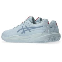 Asics Gel Resolution X Clay GS Sky Blue Gray Junior Sneakers