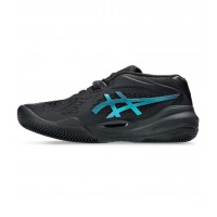 Tênis Asics Gel Resolution X Clay Preto Azul  Oferta + Barato