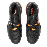 Asics Gel Resolution X Clay Black Orange Sneakers  Offer + Cheap
