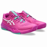 Zapatillas Asics Gel Resolution X Clay Rosa Blanco