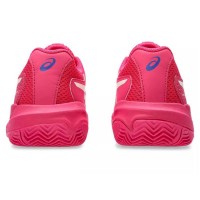 Asics Gel Resolution X Clay GS Bright Pink Cream Junior Sneakers  Offer + Cheap