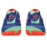 Asics Gel Resolution X Padel Cobalt Blue Coral Sneakers  Offer + Cheap