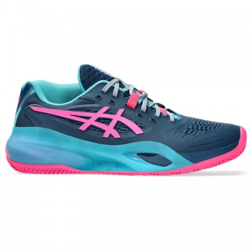 Scarpe da ginnastica Asics Gel Resolution X Padel Blu Mako Rosa Scarpe da ginnastica Asics Gel Resolution X Padel Blu Mako Rosa