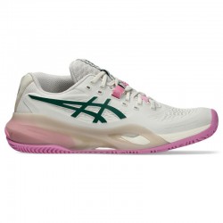 Asics Gel Resolution X Padel Beige Green Women''''s Sneakers