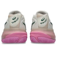 Asics Gel Resolution X Padel Beige Green Women''s Sneakers