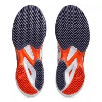 Zapatillas Asics Solution Speed FF 3 Clay Blanco Gris Naranja  Oferta + Barato