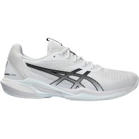 Zapatillas Asics Solution Speed FF 3 Clay Blanco Negro  Offer + Cheap