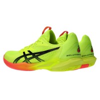 Asics Solution Speed FF 3 Clay Paris Yellow Black Sneakers  Offer + Cheap