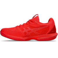 Zapatillas Asics Solution Speed FF 3 Clay Rojo Coral  Oferta + Barato