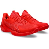 Zapatillas Asics Solution Speed FF 3 Clay Rojo Coral  Oferta + Barato