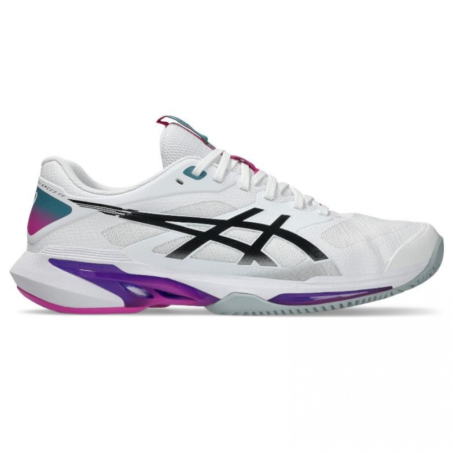 Zapatillas Asics Solution Speed FF 4 Clay Blanco Rosa