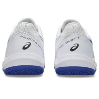 Zapatillas Asics Solution Swift FF 2 Clay Blanco Azul Cobalto  Oferta + Barato