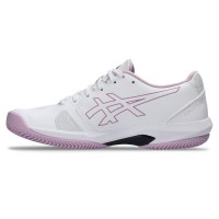 Zapatillas Asics Solution Swift FF 2 Clay Blanco Rosa Ube Mujer  Oferta + Barato