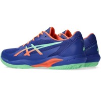 Scarpe da ginnastica Asics Solution Swift FF 2 Padel Blu Cobalto Verde  Offerta + Economico