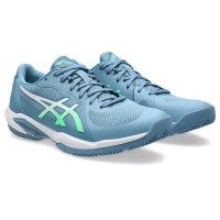 Zapatillas Asics Solution Swift FF 2 Padel Azul Verde