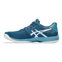 Zapatillas Asics Solution Swift FF Clay Verde Azulado Blanco