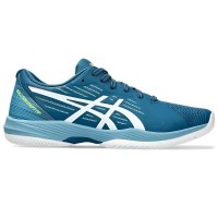 Asics Solution Swift FF Teal Bianco Scarpe da ginnastica  Offerta + Economico