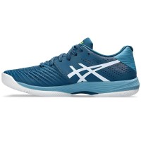 Asics Solution Swift FF Teal Bianco Scarpe da ginnastica  Offerta + Economico