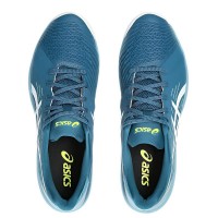 Asics Solution Swift FF Teal Bianco Scarpe da ginnastica  Offerta + Economico