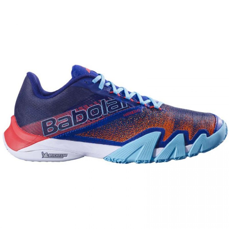 Baskets Babolat Jet Prehura 2 Coquelicot Rouge Bleu