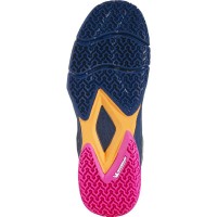 Babolat Jet Ritma Navy Navy Blue Fuchsia Baskets Femme