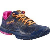 Babolat Jet Ritma Navy Blue Fuchsia Women''s Sneakers