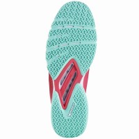 Baskets Babolat Juan Lebron Jet Premura 2 Rouge Vert  Offre - Pas cher