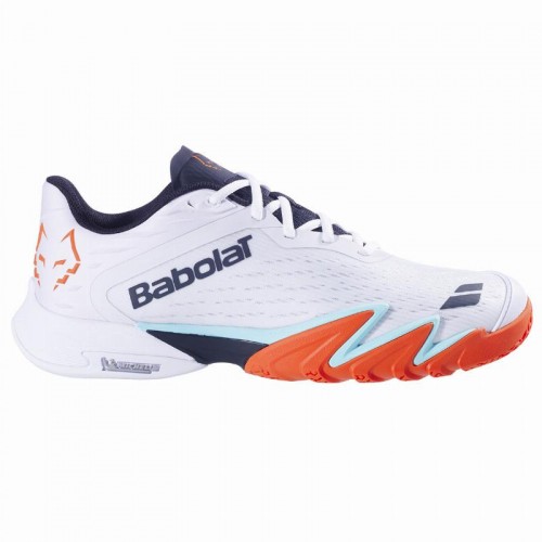 Babolat Juan Lebron Jet Premura 3 Tênis Branco Laranja