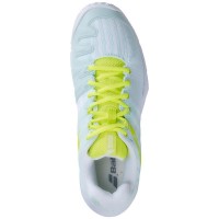 Babolat Sensa Azul Amarelo Fluor Sapatilhas Mulher  Oferta + Barato