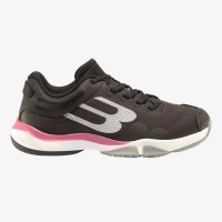 Tênis Feminino Bullpadel Alejandra Salazar Flow Hybrid Fly 23I Preto Fúcsia  Oferta + Barato