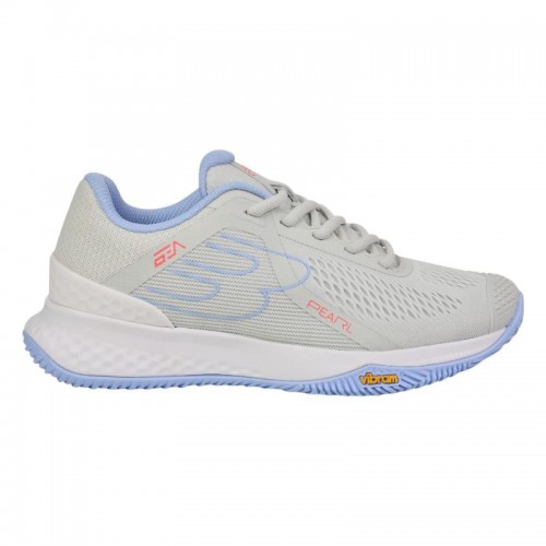 Bullpadel Bea Gonzalez Pearl Vibram 25I Sneakers Donna Grigio Chiaro Bullpadel Bea Gonzalez Pearl Vibram 25I Sneakers Donna Grigio Chiaro