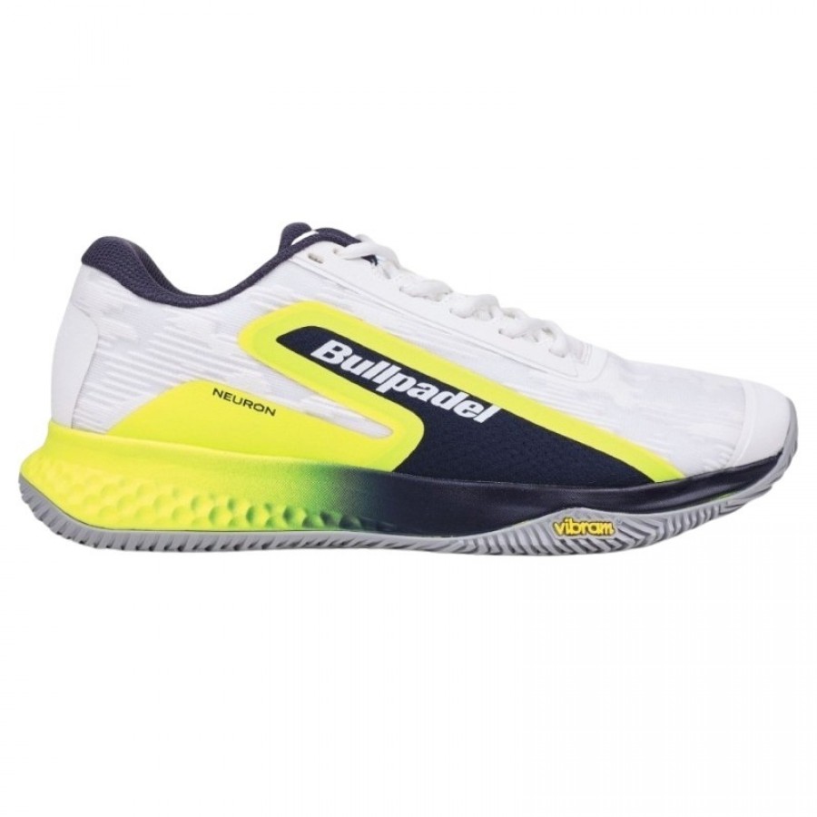 Zapatillas Bullpadel Chingotto Neuron Vibram 25V Blanco  Oferta + Barato