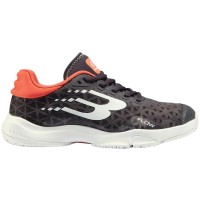 Tênis Bullpadel Flow 24I Cinza Laranja Feminino  Oferta + Barato
