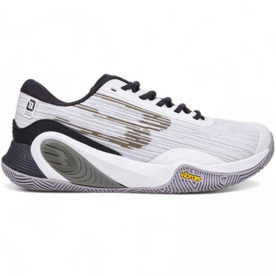 Baskets Bullpadel Paquito Navarro Hack Vibram 25V Blanc  Offre - Pas cher