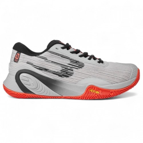 Tênis Bullpadel Paquito Navarro Hack Vibram 25V Cinza Claro Tênis Bullpadel Paquito Navarro Hack Vibram 25V Cinza Claro