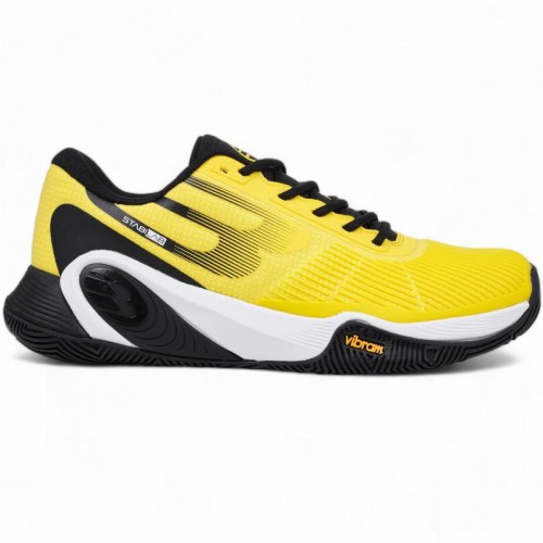 Tênis Bullpadel Vertex Vibram 25V Amarelo Tênis Bullpadel Vertex Vibram 25V Amarelo