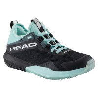 Sapatos femininos Head Motion Pro Padel Black Aqua  Oferta + Barato