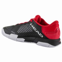 Head Revolt Pro 4.5 Terre Battue Noir Rouge Chaussures