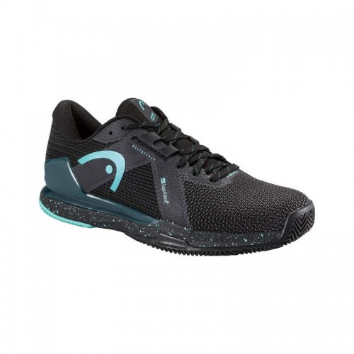Head Sprint Pro 4.0 SF Clay Black Turquoise Sneakers