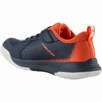 Head Sprint Velcro 4.0 Bleu Foncé Rouge Junior Sneakers  Offre - Pas cher