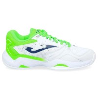 Joma Master 1000 2232 Baskets Blanc Vert Flu  Offre - Pas cher